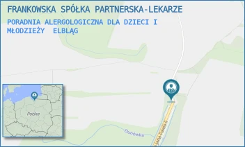 PORADNIA ALERGOLOGICZNA DLA DZIECI I MŁODZIEŻY - FRANKOWSKA SPÓŁKA PARTNERSKA-LEKARZE - ALEJA JANA PAWŁA II 3/D, ELBLĄG